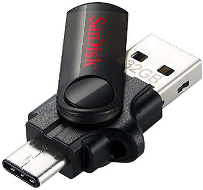 Модуль памяти USB3.0 Sandisk Dual Type-C 32 Гб [SDDDC-032G-G46]