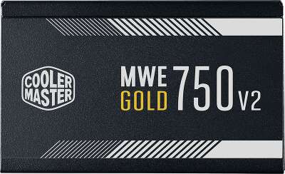 Блок питания 750Вт ATX CoolerMaster MWE Gold 750 V2