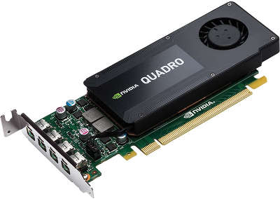 Видеокарта PNY Quadro K1200 4GB PCI-E 4xmDPx28-bit DDR5 512 Cores 4xmDP to DVI-D OEM