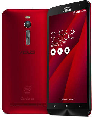 Смартфон ASUS Zenfone 2 ZE551Ml 16Gb ОЗУ 2Gb, Red (ZE551ML-6C178RU)