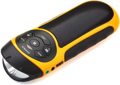 Аудиомагнитола Supra PAS-6277 желтый/черный 3Вт/MP3/FM(an)/microSD