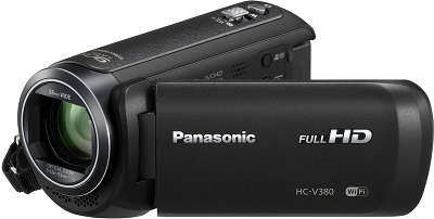 Видеокамера Panasonic HC-V380EE-K, чёрная