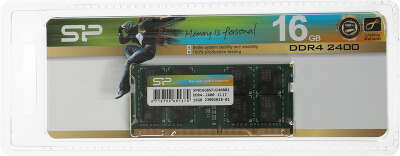 Модуль памяти DDR4 SODIMM 16Gb DDR2400 Silicon Power (SP016GBSFU240B02)