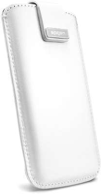 Чехол Spigen SGP Crumena Leather Pouch для iPhone 5/5S/SE, White [SGP09513]