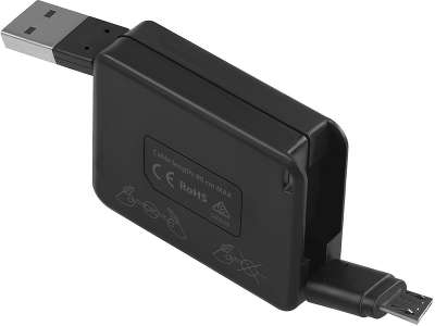 Кабель Promate Promate Yank-M, Micro-USB, чёрный