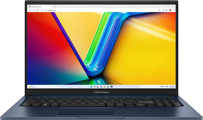Ноутбук ASUS VivoBook 15 X1504VA-BQ346 15.6" FHD IPS i7-1355U/16/512Gb SSD/DOS синий
