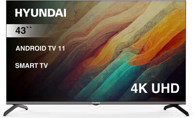 Телевизор 43" Hyundai H-LED43BU7006 UHD HDMIx3, USBx2