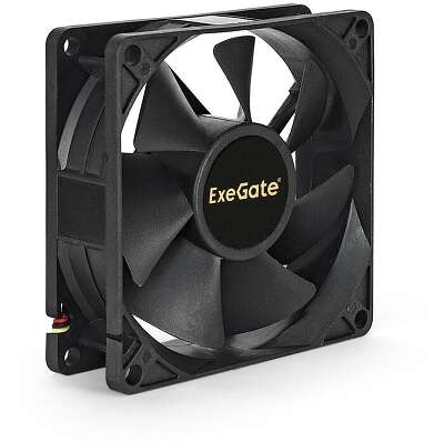Вентилятор ExeGate EP08025B3P, 80мм, 2200rpm, 23 дБ, 3-pin