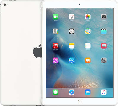 Чехол для iPad Pro 12.9" Apple Silicone Case, White [MK0E2ZM/A]