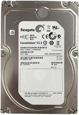Жёсткий диск SAS 2.0 1TB [ST1000NM0023] Seagate Constellation ES.3, 7200rpm, 128MB Cache