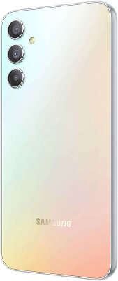 Смартфон Samsung SM-A346 Galaxy A34 5G 8/256Гб Dual Sim LTE, серебристый (SM-A346EZSECAU)