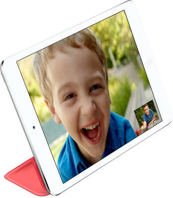 Полиуретановый чехол Apple Smart Cover для iPad mini 1/2/3, Pink [MF061ZM/A]