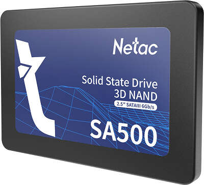 Твердотельный накопитель 2.5" SATA3 480Gb Netac SA500 [NT01SA500-480-S3X] (SSD)