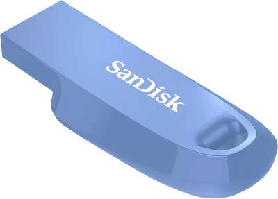 Модуль памяти USB3.2 Sandisk CZ550 Ultra Curve 64 Гб [SDCZ550-064G-G46NB], голубой