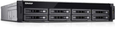 Сетевое хранилище QNAP TS-EC880U-RP 8 отсеков для HDD, ECC-память, стоечное исполнение, 2 БП. Intel Xeon E3-12