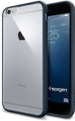 Чехол Spigen SGP Ultra Hybrid для iPhone 6 Plus/6S Plus, Metal Slate [SGP10897]
