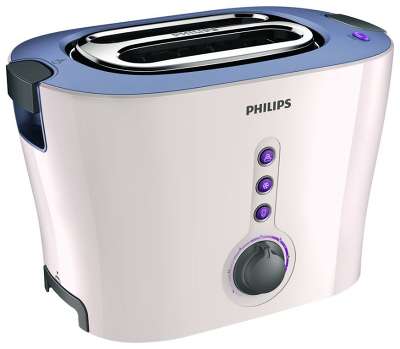 Тостер Philips [HD2630/40] белый/сиреневый