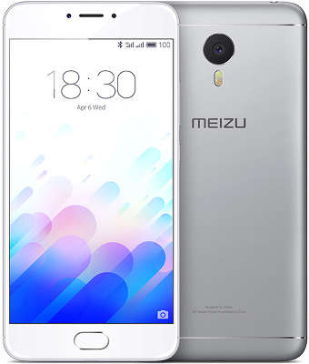 Смартфон Meizu M3 Note 16Gb Silver/White