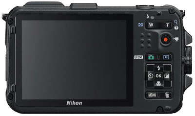 Цифровая фотокамера Nikon COOLPIX AW100 Black