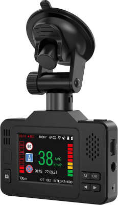 Автомобильный видеорегистратор с радар-детектором Navitel XR2550 GPS черный