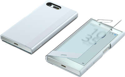 Чехол Sony Touch Cover для Xperia Х Compact, голубой