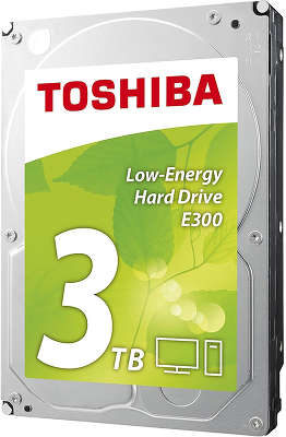 Жесткий диск Toshiba SATA-III 3Tb HDWA130UZSVA E300 (5940rpm) 64Mb 3.5"