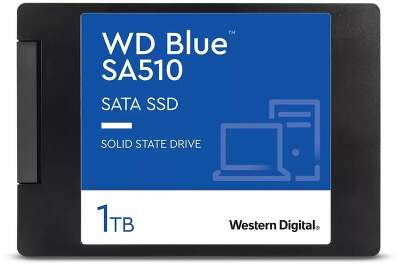 Твердотельный накопитель SATA3 1Tb [WDS100T3B0A] (SSD) Western Digital Blue SA510