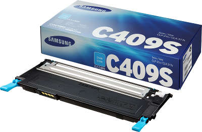 Картридж Samsung CLT-C409S (голубой; 1000 стр.)