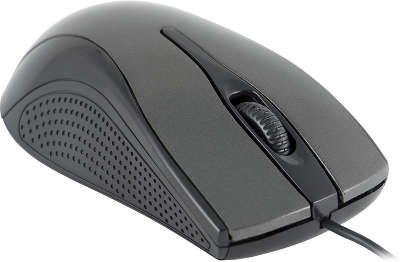 Мышь USB Oklick 215M 800 dpi, чёрная/серая