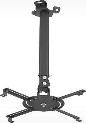 Кронштейн потолочный Holder PR-104-B до 20 кг, черный