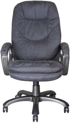 Кресло руководителя Бюрократ CH-868AXSN/MF110 серый MF110 микрофибра (пластик темно-серый)