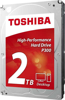 Жёсткий диск SATA-3 2TB [HDWD120UZSVA] TOSHIBA, 7200rpm, 64MB Cache