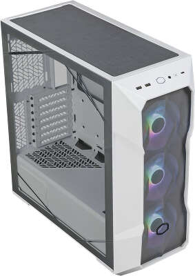 Корпус COOLERMASTER MasterBox TD500 Mesh V2, белый, ATX, без БП (TD500V2-WGNN-S00)