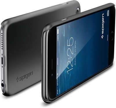 Чехол Spigen SGP Thin Fit A для iPhone 6 Plus/6S Plus, Gun Metal [SGP10890]