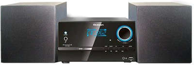 Микросистема Rolsen RMD-320 черный 30Вт/CD/DVD/FM/USB/SD/MMC/MS
