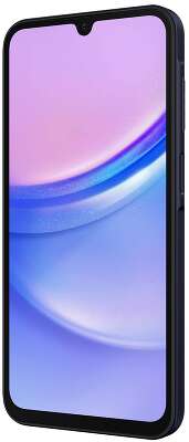Смартфон Samsung Galaxy A15, MediaTek Helio G99, 4Gb RAM, 128Gb, черный (SM-A155FZKDMEA)