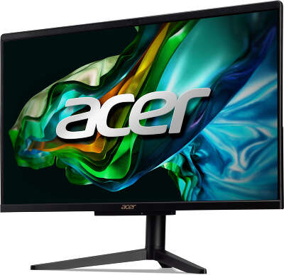 Моноблок Acer C22-1610 21.5" FHD N100 900 МГц/8/256 SSD/WF/BT/Cam/Kb+Mouse/без ОС,черный