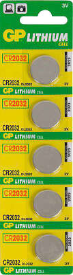 Элемент питания GP Lithium CR2032 (5 шт. отрывной блистер) цена за 1 шт.