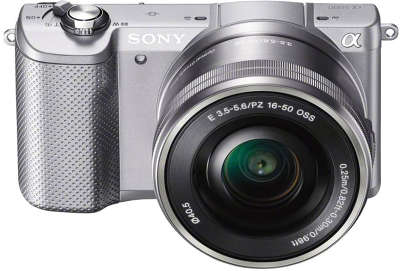 Цифровая фотокамера Sony Alpha 5000 Kit (16-50 мм) Silver