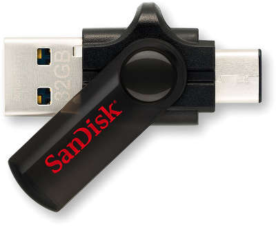 Модуль памяти USB3.0 Sandisk Dual Type-C 32 Гб [SDDDC-032G-G46]