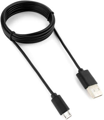 Кабель USB 2.0 Cablexpert CC-mUSB2-AMBM-6, AM/microBM 5P, 1.8м, черный, пакет