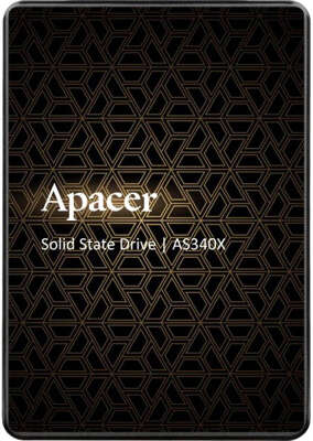 Твердотельный накопитель 2.5" SATA3 480Gb Apacer AS340X [AP480GAS340XC-1] (SSD)