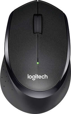 Мышь беспроводная Logitech Wireless Mouse M330 SILENT PLUS - BLACK USB (910-004924)