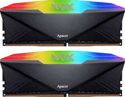 Набор памяти DDR4 DIMM 2x8Gb DDR3200 Apacer NOX RGB Series (AH4U16G32C28YNBAA-2)