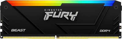 Модуль памяти DDR4 DIMM 16384Mb DDR3600 Kingston FURY Beast Black RGB XMP (KF436C18BB2A/16)