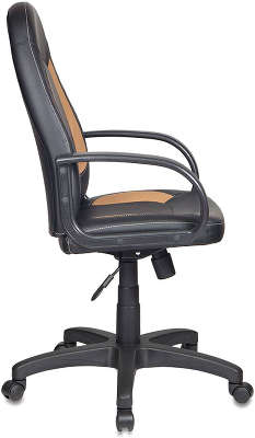 Кресло руководителя Бюрократ CH-826/B+BG вставки бежевый сиденье черный искусственная кожа крестовина пластико