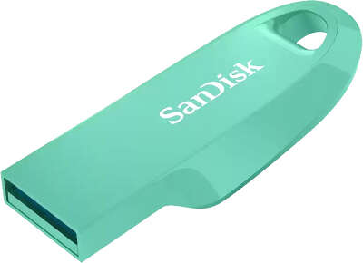 Модуль памяти USB3.2 Sandisk CZ550 Ultra Curve 128 Гб [SDCZ550-128G-G46G], зеленый