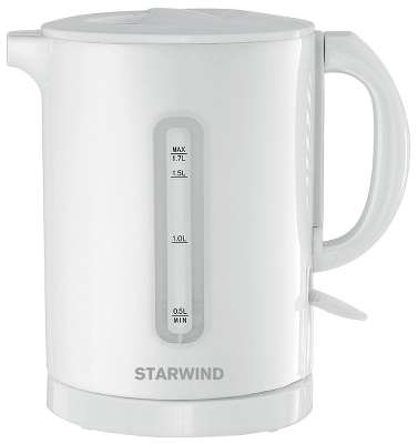 Чайник Starwind SKP1431 1.7л. белый (корпус: пластик)