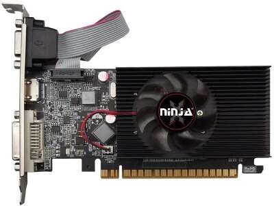 Видеокарта Ninja NVIDIA nVidia GeForce GT 710 NF71NP013F 1Gb DDR3 PCI-E VGA, DVI, HDMI