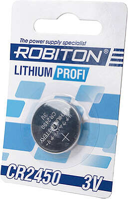 Элемент питания ROBITON PROFI R-CR2450-BL1 CR2450 (1 шт в блистере)